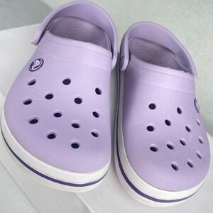 Crocs Unisex Men 4/Women 6‎ Lavender Purple Summer Waterproof Sporty Slip On